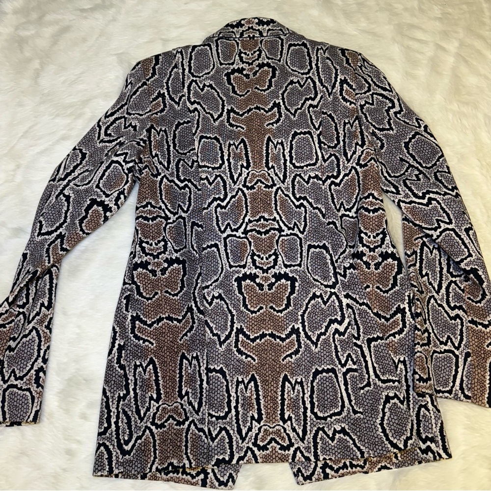 Cabi Nwot Python Patterned Stretch Blazer Style 3… - image 7